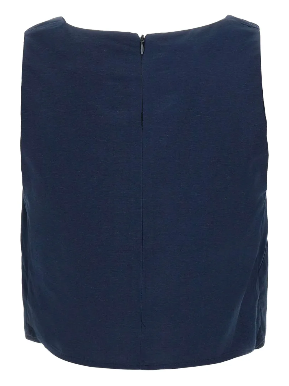 kaos top corto con cuello en V | Chalecos y camisetas | Image 2