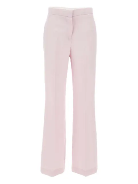 kaos linen-blend trousers