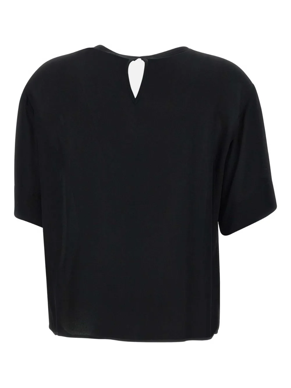 Kaos ruffled blouse - Zwart