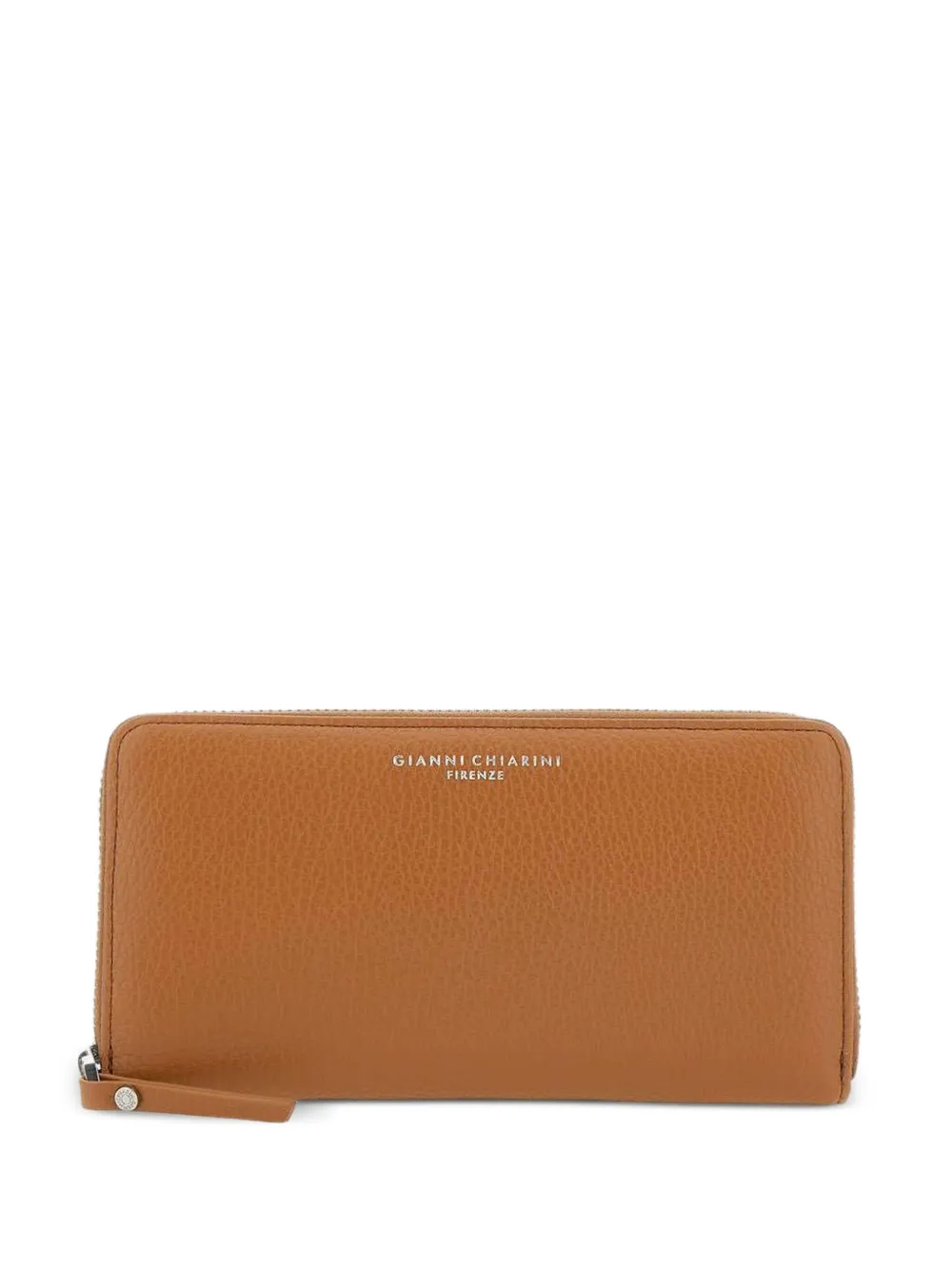 GIANNI CHIARINI zip-around leather wallet Bruin