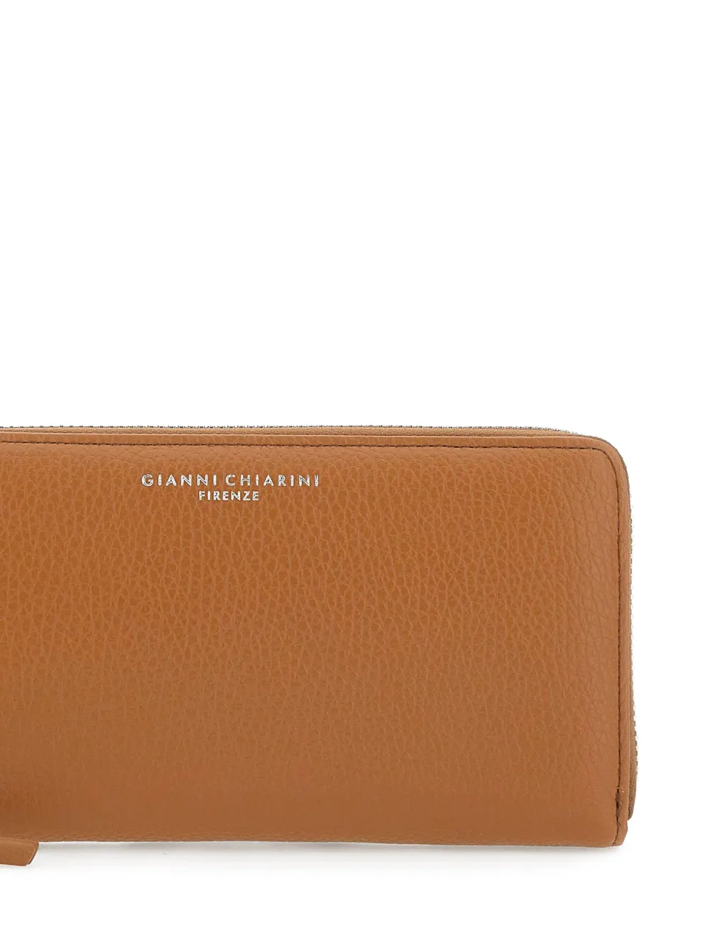 GIANNI CHIARINI zip-around leather wallet Bruin