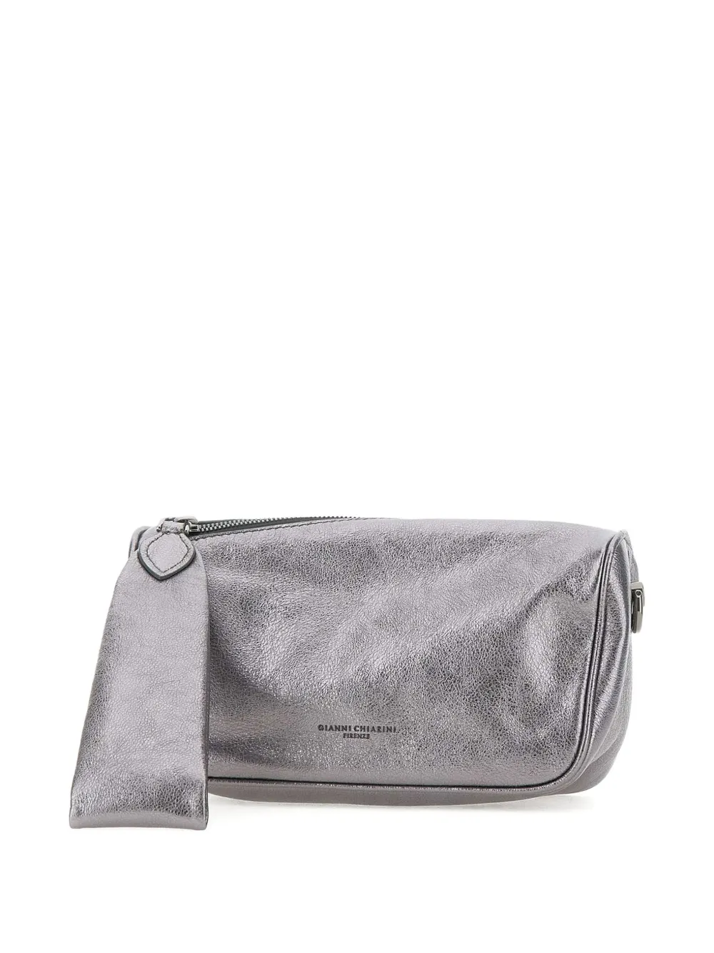 GIANNI CHIARINI Leren clutch Grijs
