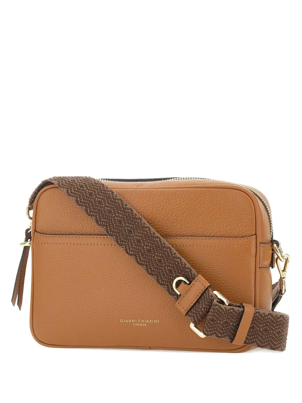 GIANNI CHIARINI Nina leren crossbodytas Bruin