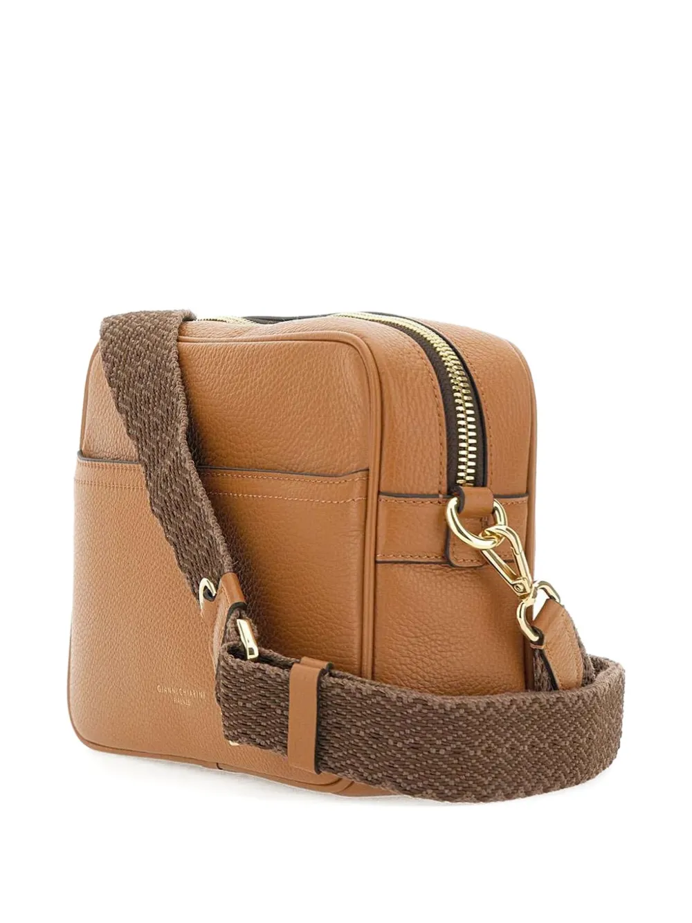 GIANNI CHIARINI Nina leren crossbodytas Bruin