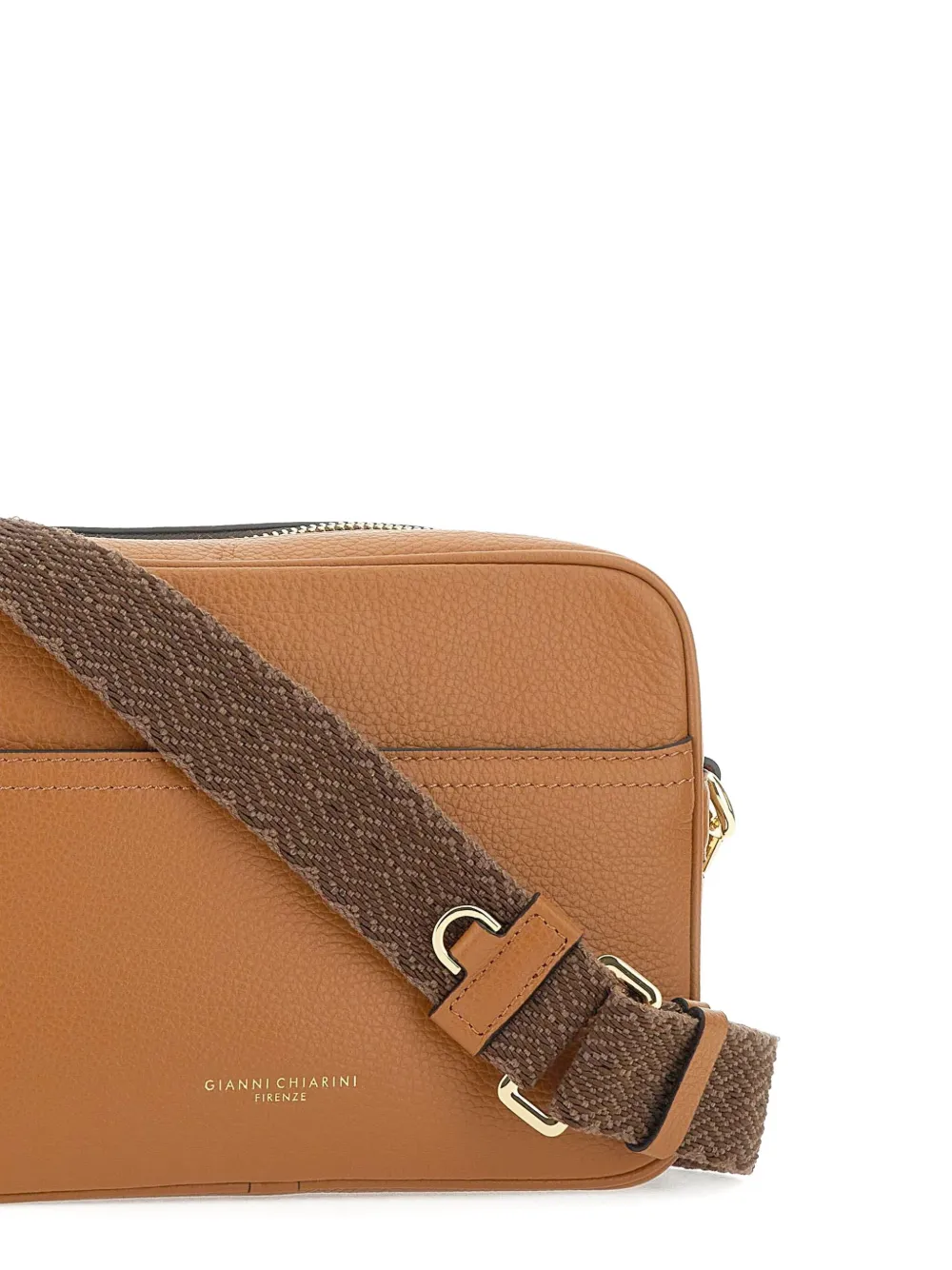 GIANNI CHIARINI Nina leren crossbodytas Bruin