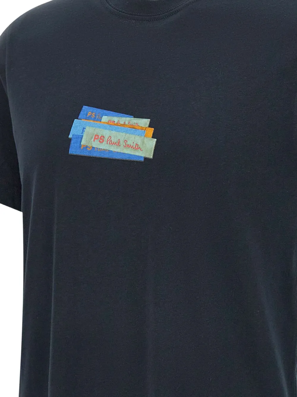 Paul Smith Katoenen T-shirt met grafische print Blauw