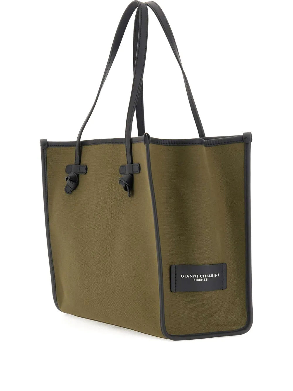MARCELLA CLUB Marcella knotted-handle tote bag - Groen