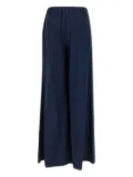 kaos linen-blend trousers - Blue