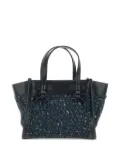 GIANNI CHIARINI Miss Marcella knotted-details mini tote bag - Blue