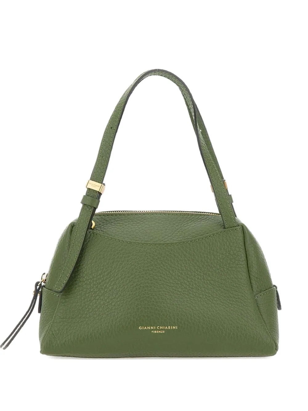 GIANNI CHIARINI Tas met handgreep en rits Groen