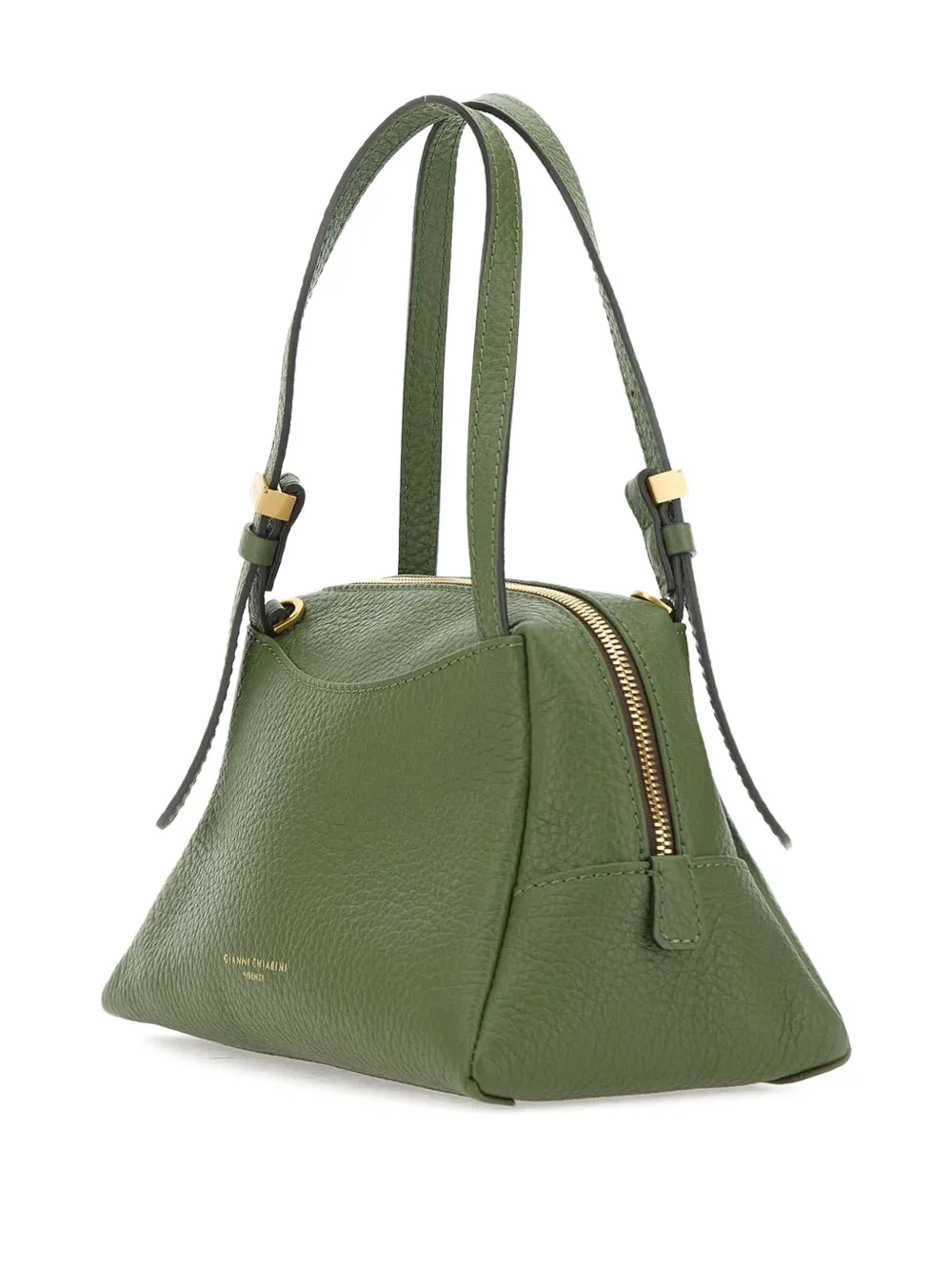 GIANNI CHIARINI Tas met handgreep en rits Groen
