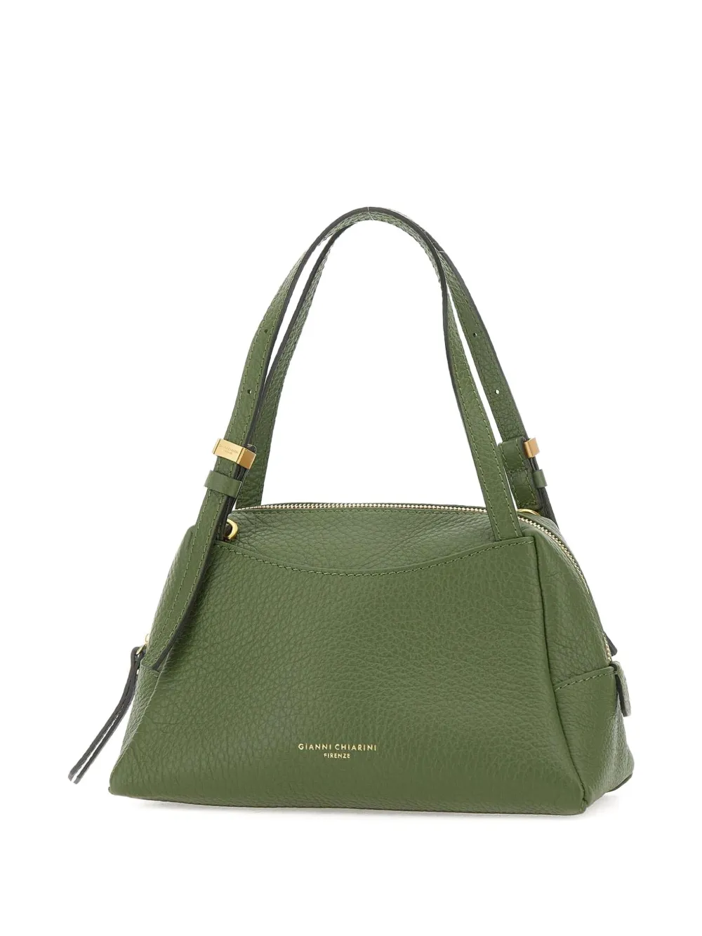 GIANNI CHIARINI Tas met handgreep en rits Groen
