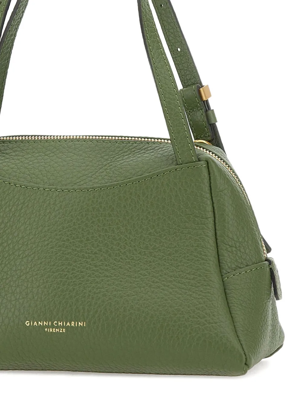 GIANNI CHIARINI Tas met handgreep en rits Groen
