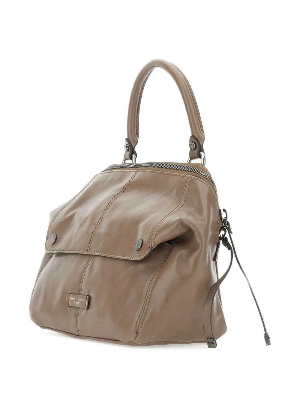 GIANNI CHIARINI Leren schoudertas Bruin