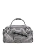 GIANNI CHIARINI metallic zip-detail tote bag - Silver