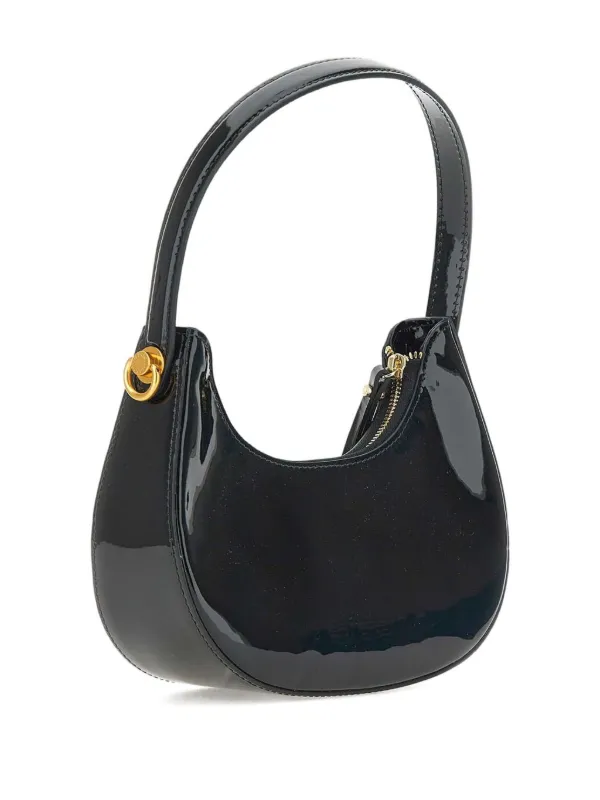 GIANNI CHIARINI レザーショルダーバッグ | ブラック | FARFETCH JP