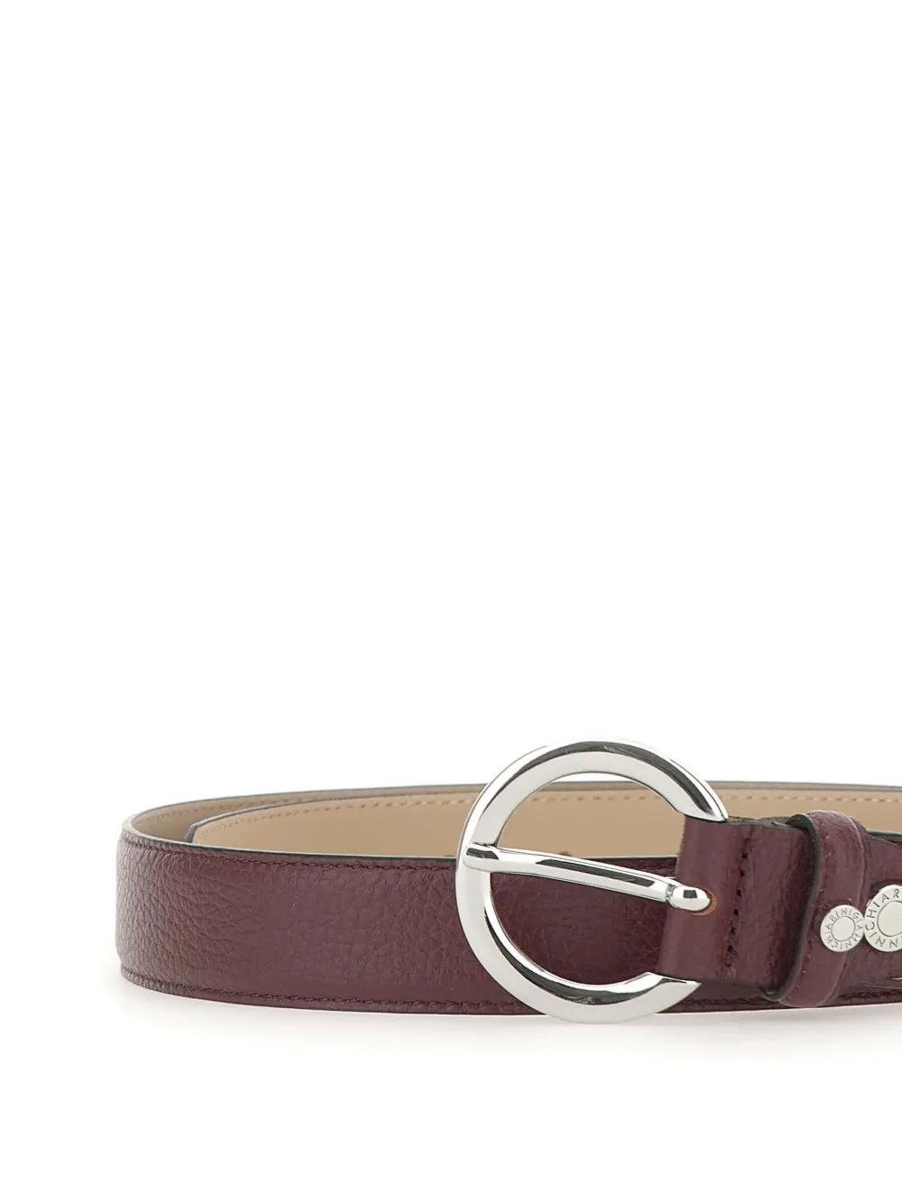 GIANNI CHIARINI Leren riem Rood