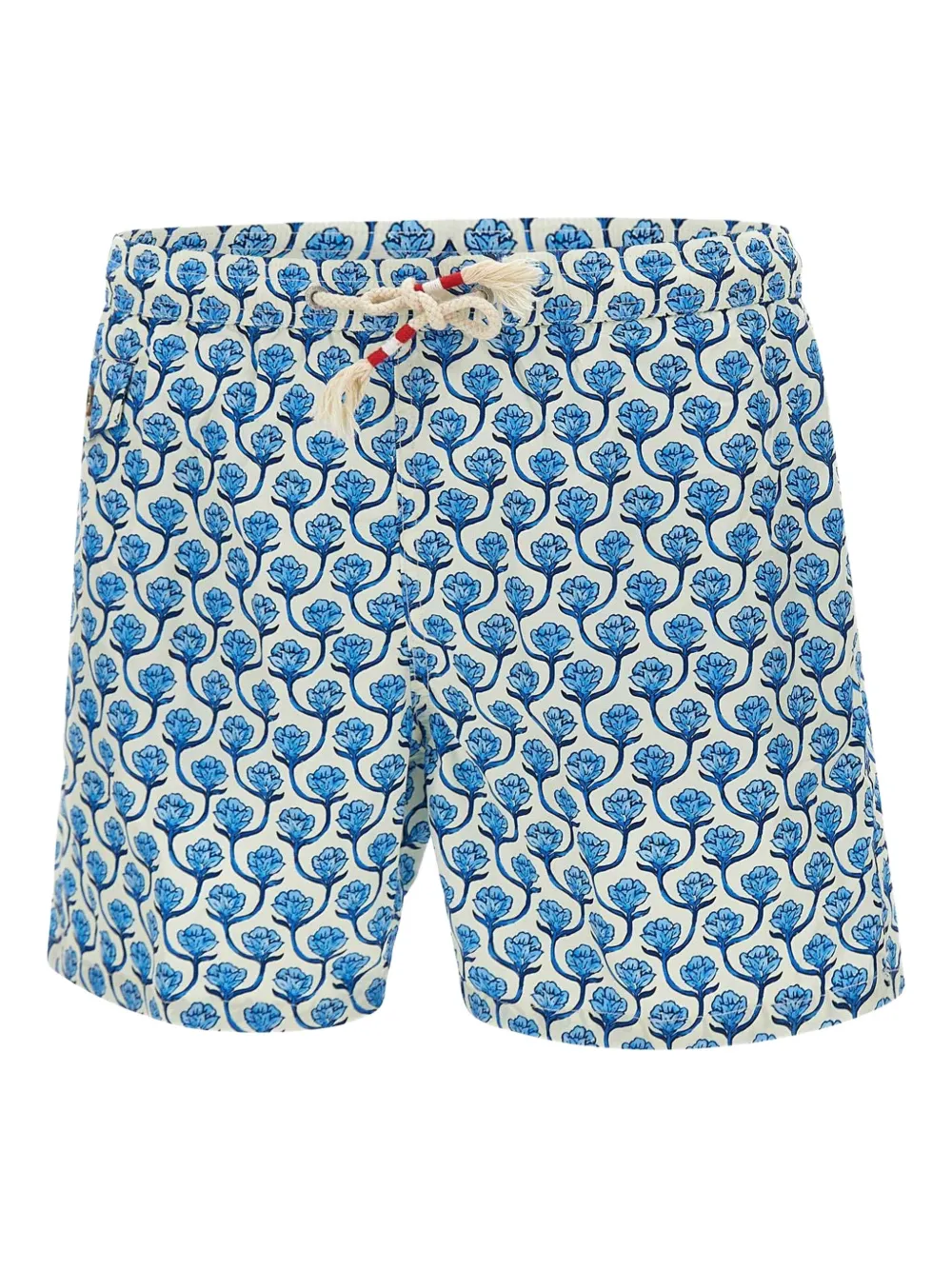 MC2 Saint Barth Lighting zwembroek met bloemenprint Blauw