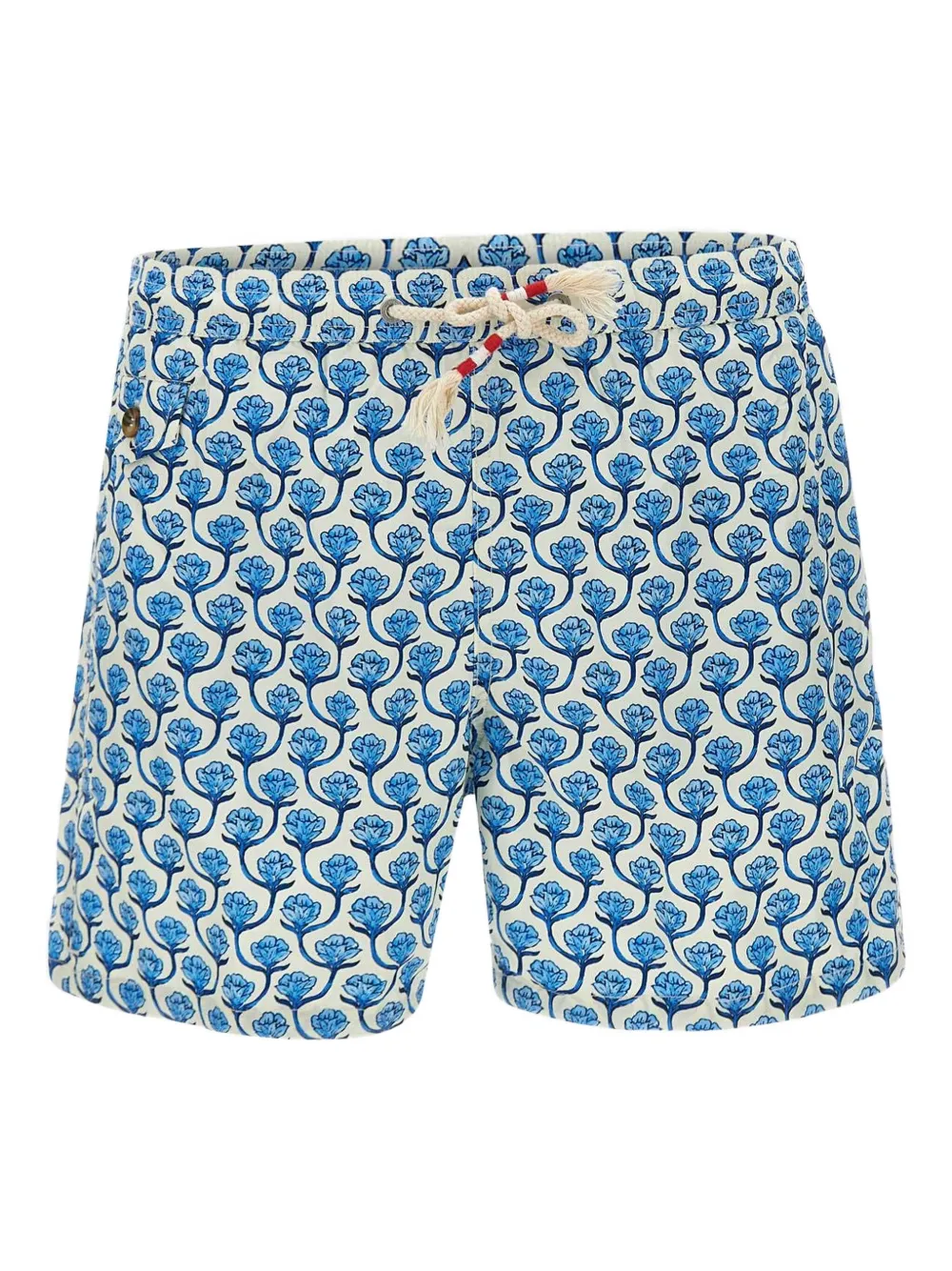 MC2 Saint Barth Lighting zwembroek met bloemenprint Blauw