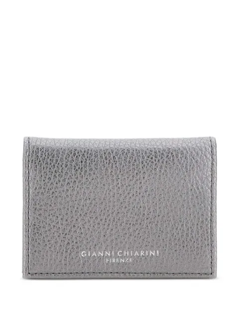 GIANNI CHIARINI textured-leather bi-fold cardholder