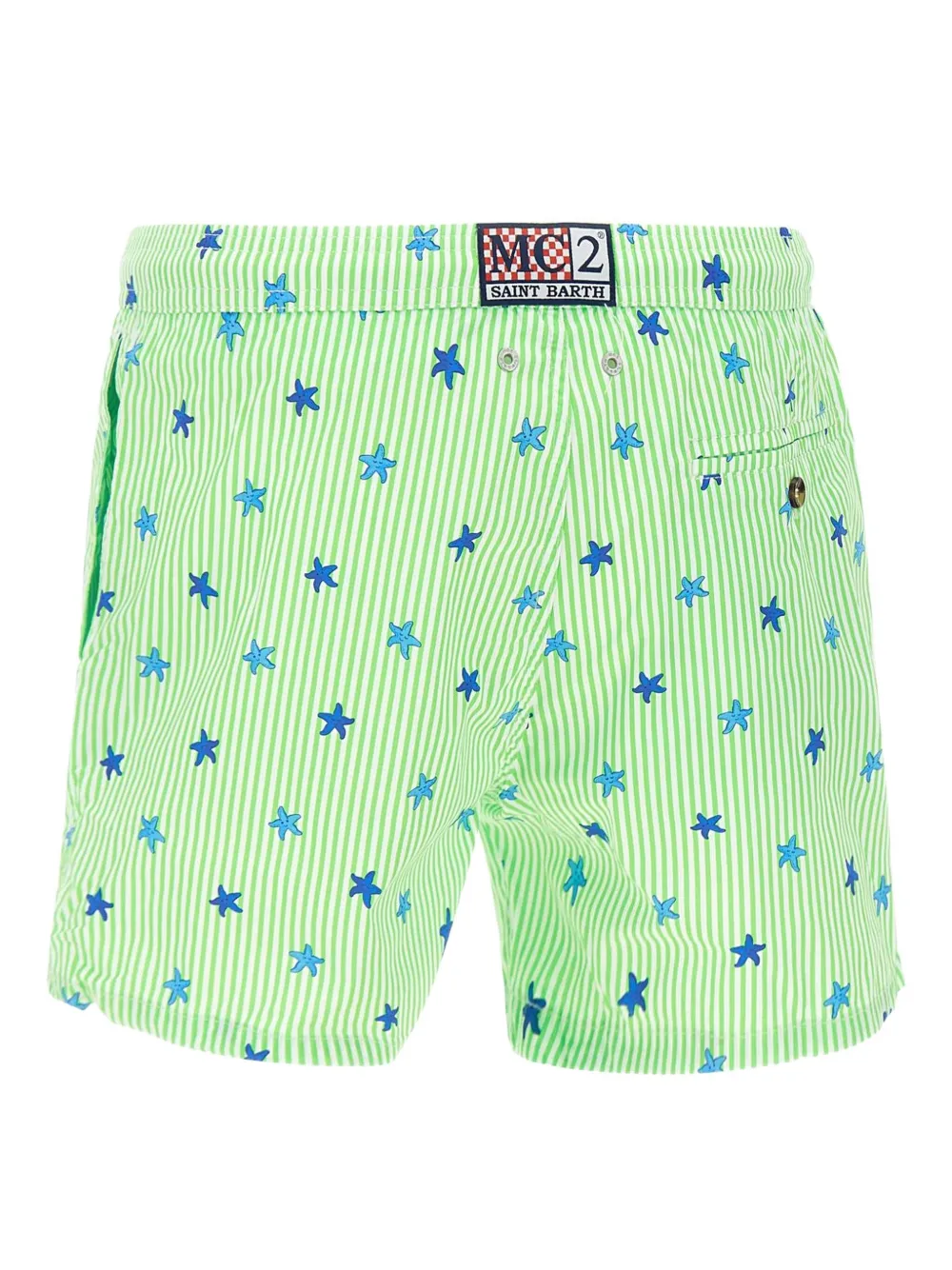 MC2 Saint Barth striped star-pattern swim shorts | Swim & Board Shorts | Image 2