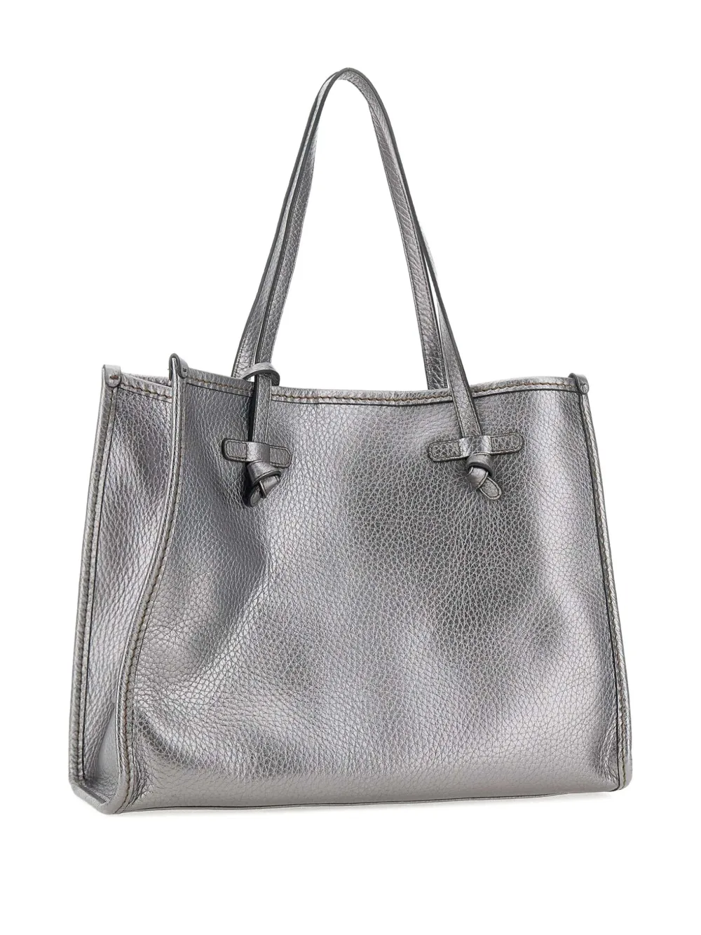 MARCELLA CLUB Shopper met metallic-effect Zilver