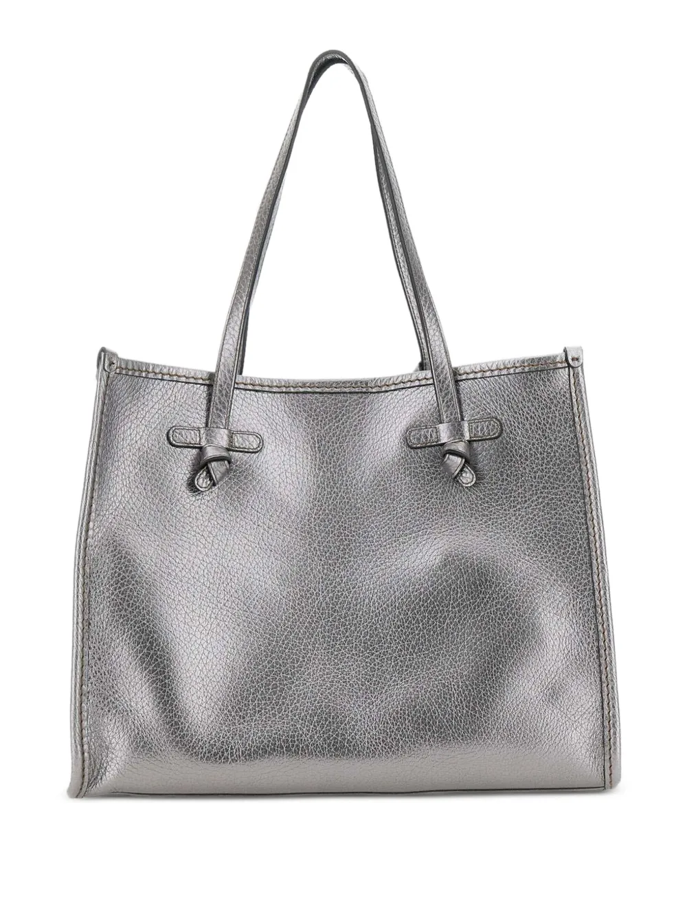 MARCELLA CLUB Shopper met metallic-effect Zilver