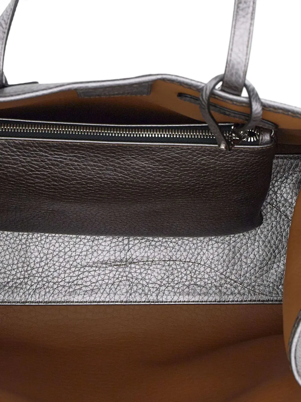 MARCELLA CLUB Shopper met metallic-effect Zilver