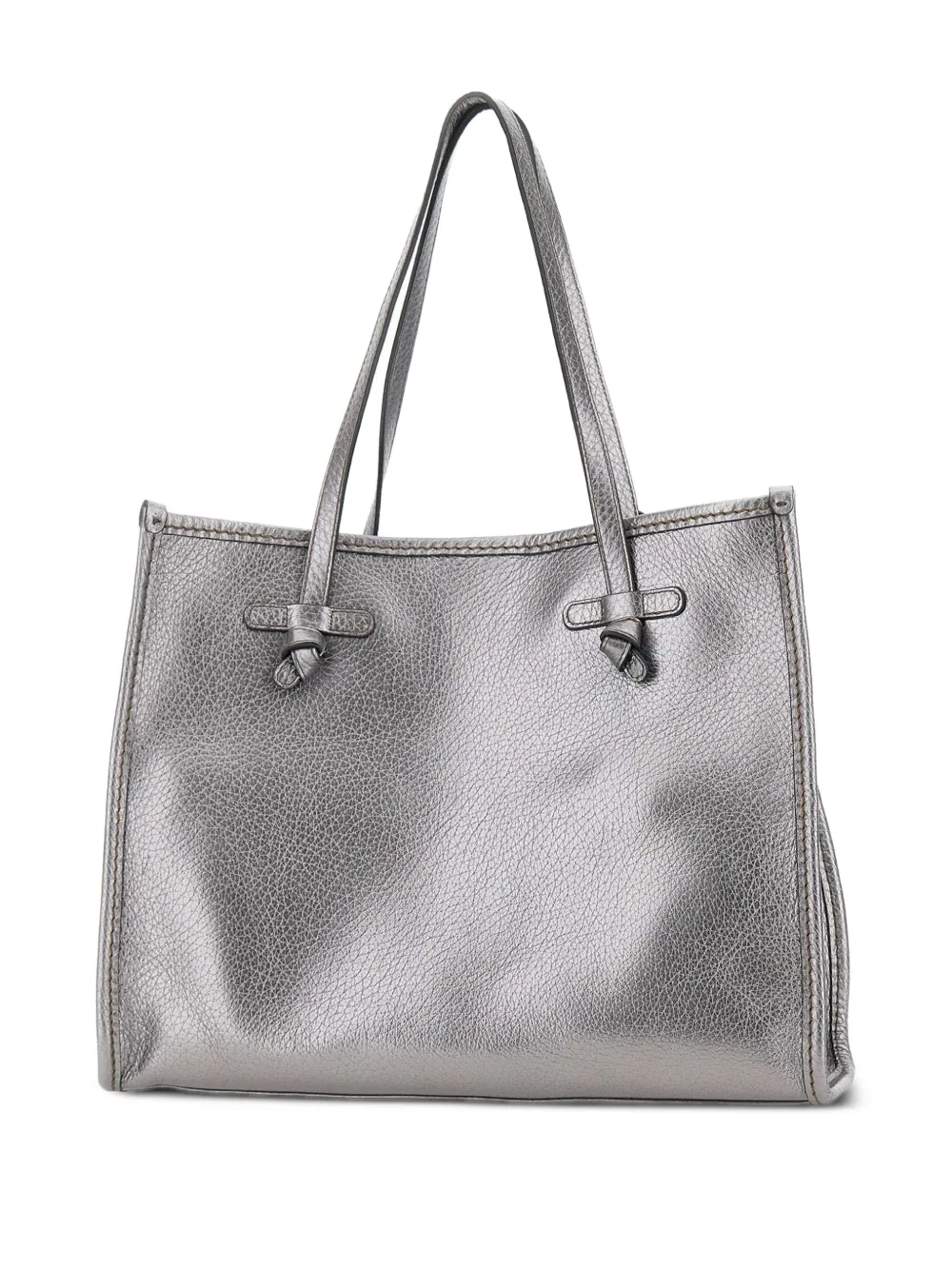 MARCELLA CLUB Shopper met metallic-effect Zilver