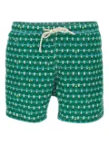 MC2 Saint Barth Lighting patterned drawstring swim shorts - Green