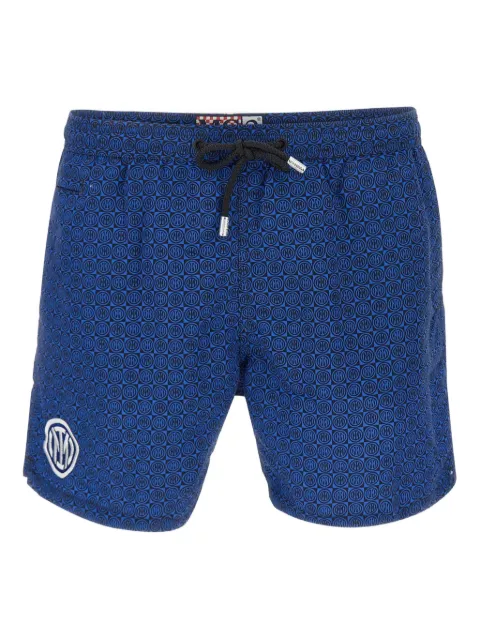 MC2 Saint Barth Lighting patterned swim shorts