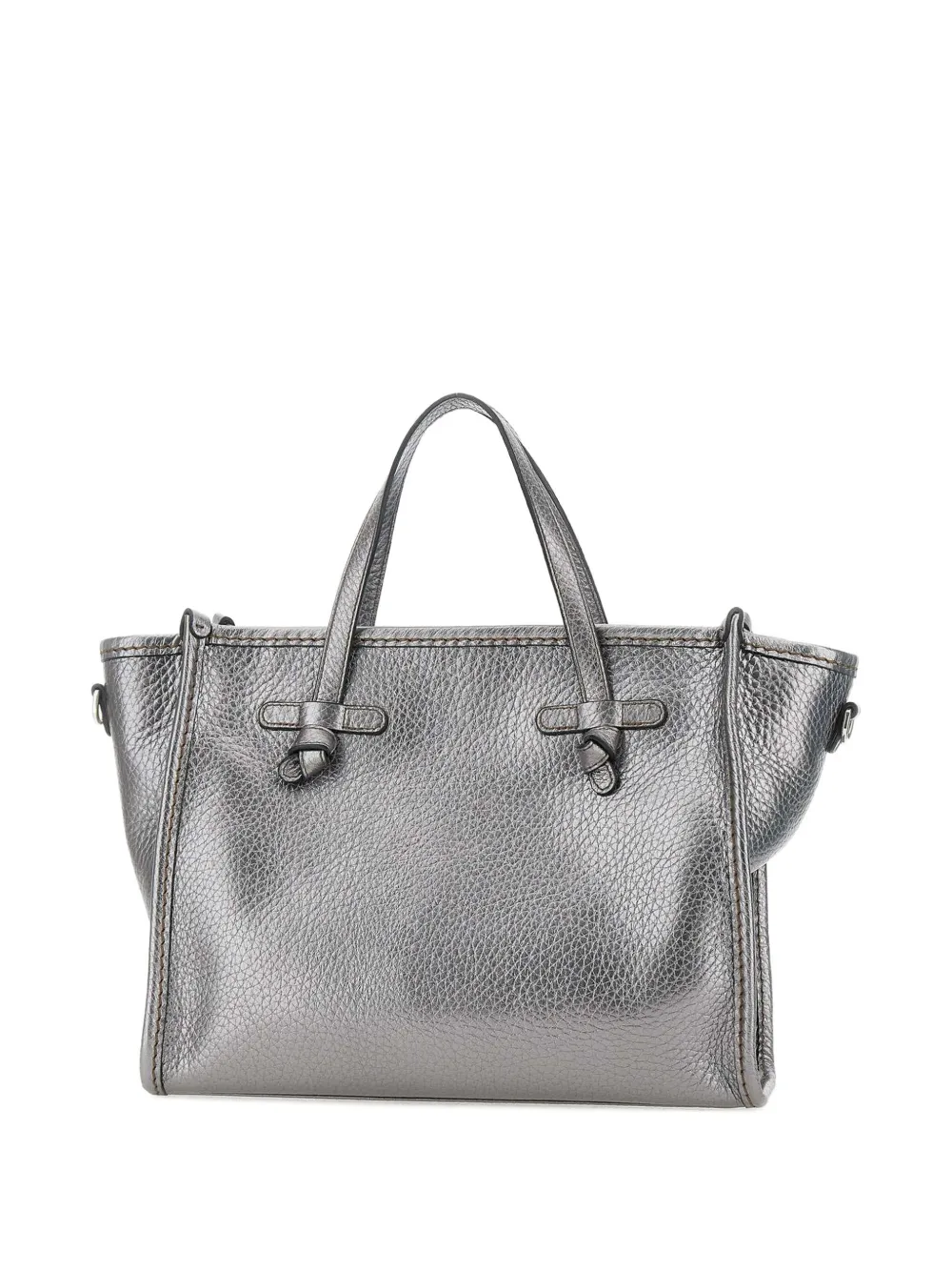 MARCELLA CLUB Leren shopper Grijs