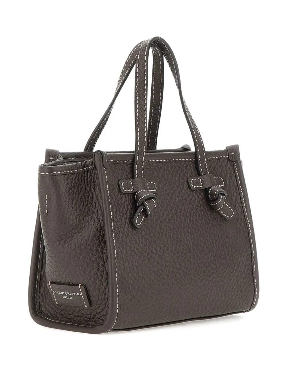 MARCELLA CLUB Leren shopper Bruin