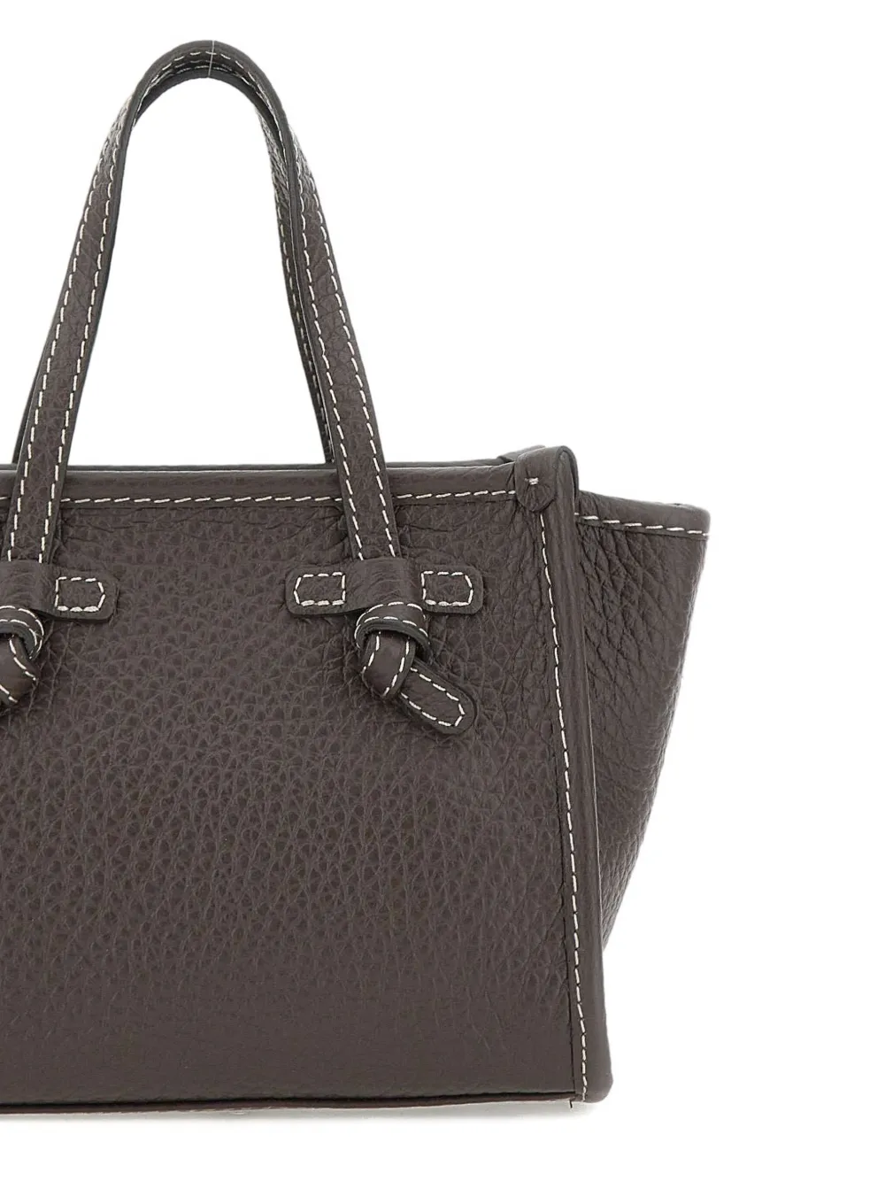 MARCELLA CLUB Leren shopper Bruin