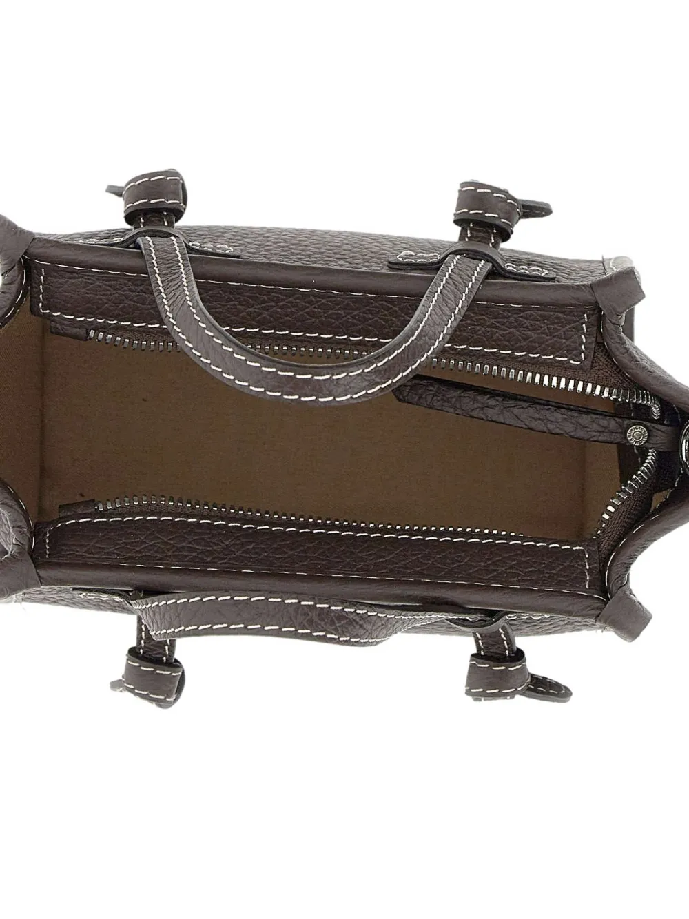 MARCELLA CLUB Leren shopper Bruin