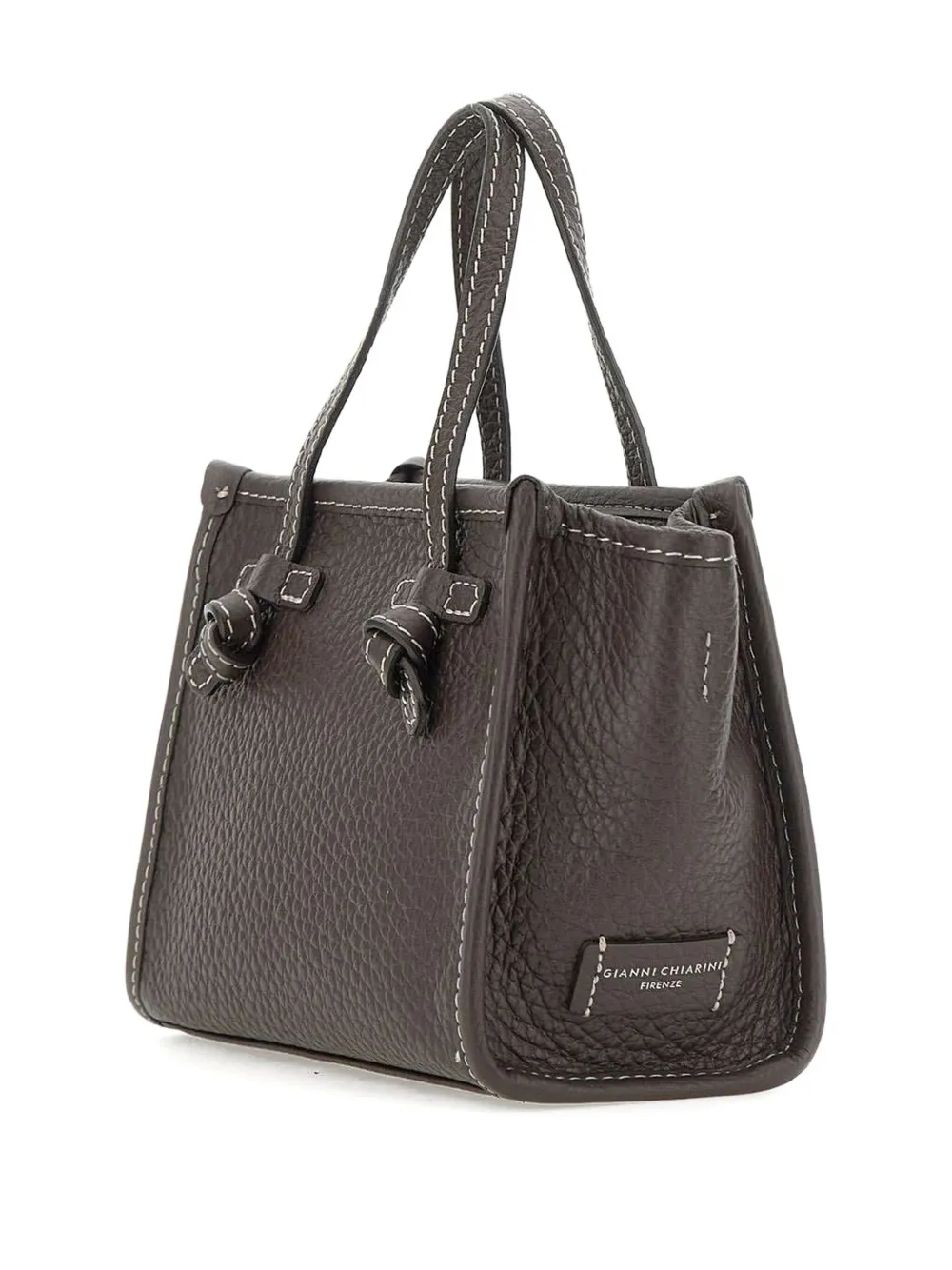 MARCELLA CLUB Leren shopper Bruin