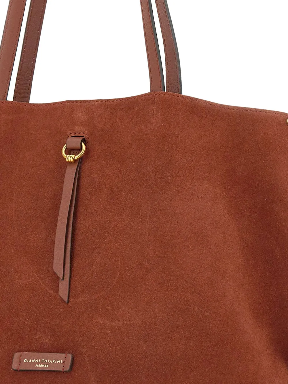 GIANNI CHIARINI Suède shopper Rood