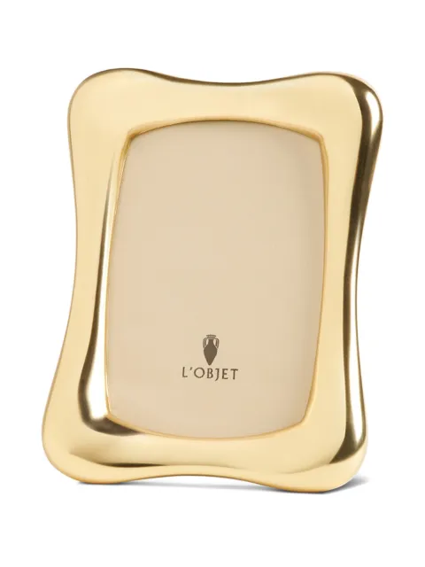 L'Objet Anton plated photo frame (15cm x 10cm)