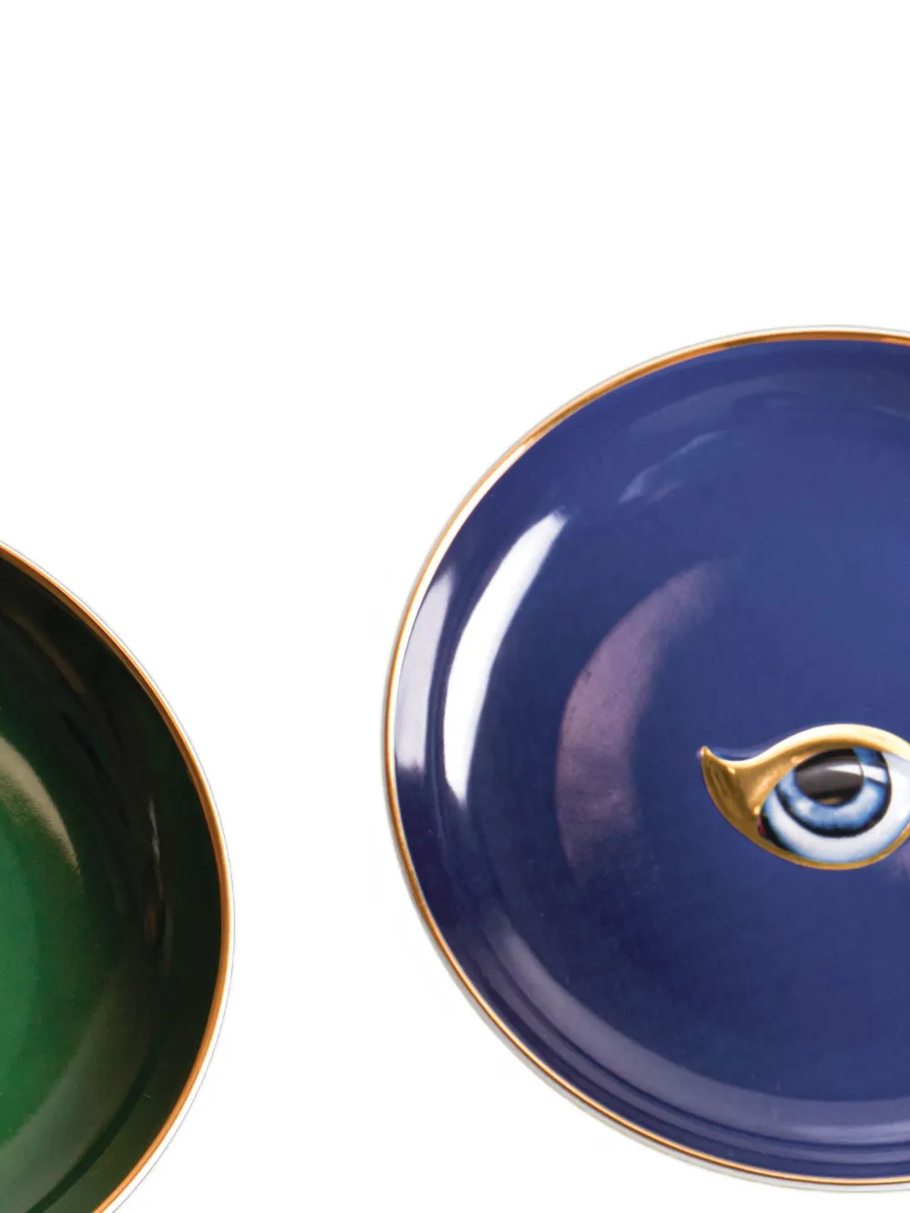  L'objet Lito Porcelain Plate (15cm) - Blue 