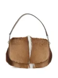 GIANNI CHIARINI hair-calf top-handle bag - Brown