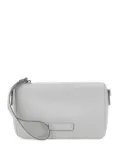 GIANNI CHIARINI leather clutch bag - Grey