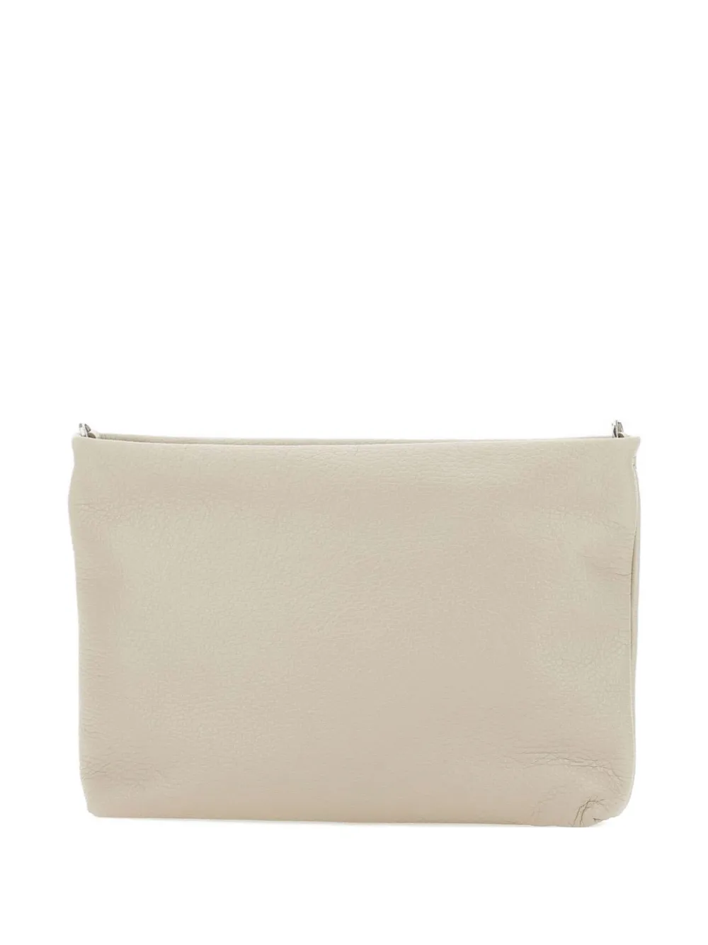 GIANNI CHIARINI chain-strap leather crossbody bag Beige