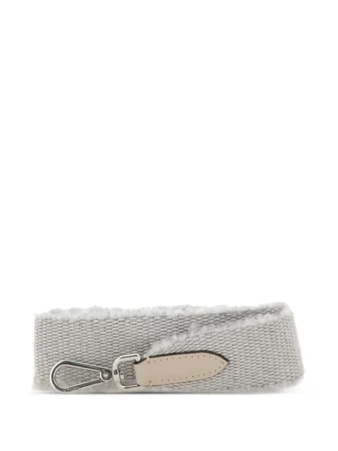 GIANNI CHIARINI leather-trim shoulder strap