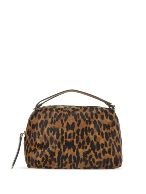 GIANNI CHIARINI leopard-print tote bag