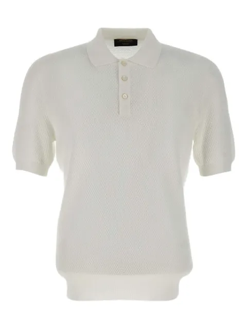Gran Sasso knitted short-sleeve polo shirt