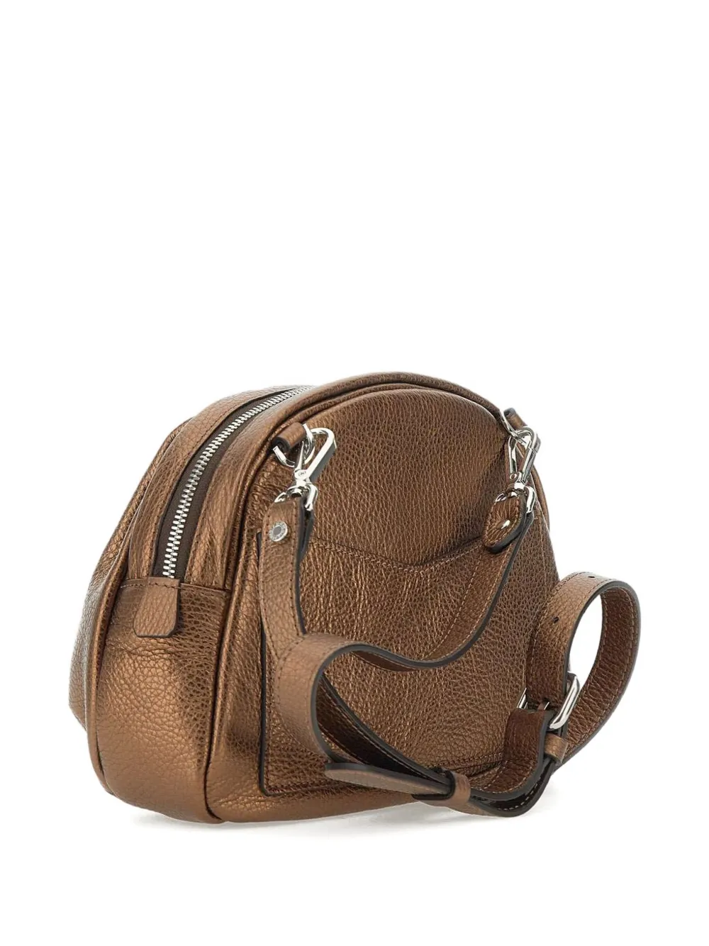 GIANNI CHIARINI Leren crossbodytas Bruin