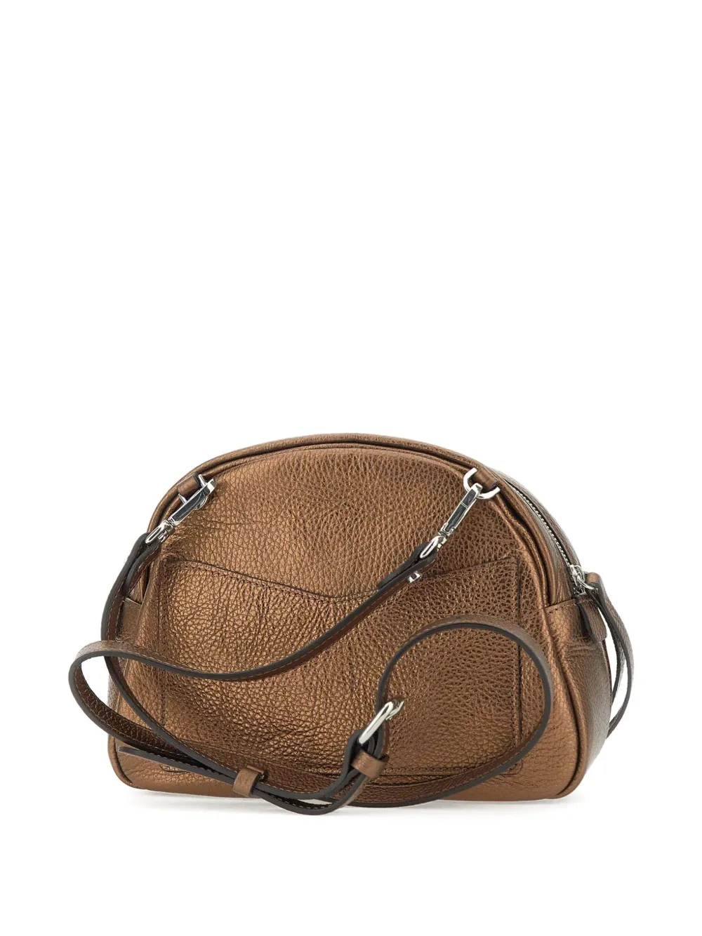 GIANNI CHIARINI Leren crossbodytas Bruin