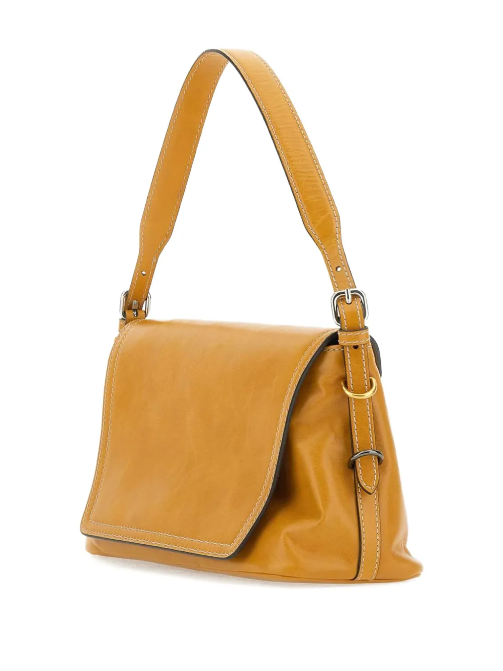 GIANNI CHIARINI flap-detail shoulder bag Geel