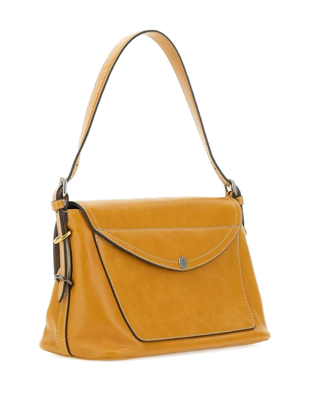 GIANNI CHIARINI flap-detail shoulder bag Geel