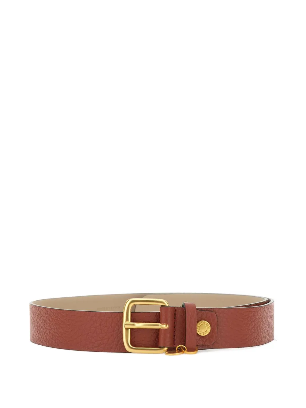 GIANNI CHIARINI Leren gespriem Bruin